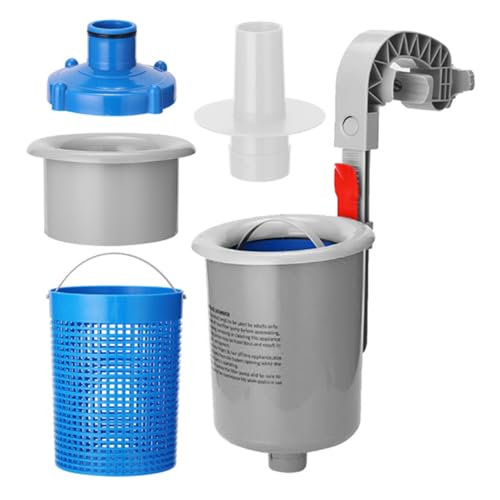 Skimmer De Piscine Automatique Murale (45x20cm, 1400g) - Nettoyage sans Effort des Débris pour Piscines Tubulaires, Gonflables - Accessoire De Jardin Extérieur