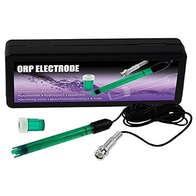 DANOPLUS ORP Electrode Replaceable BNC Socket Probe for ORP Tester Meter Controller 300cm Long Cable Aquariums, Tanks, Ponds Measurement