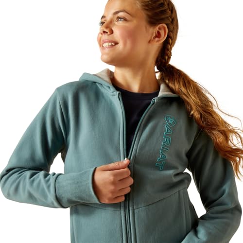 Ariat Unisex Kids' Team Logo Full Zip Hoodie4