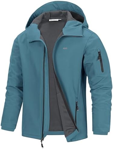 33,000ft Jacke Herren Wasserdichte Atmungsaktiv Softshelljacke - ...