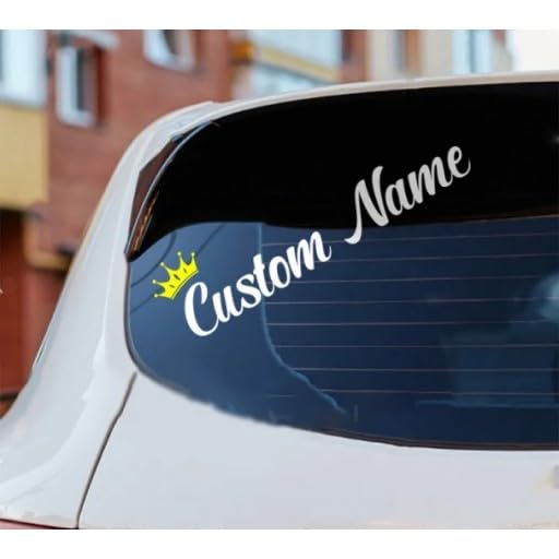Reflector Name Customizable Stickers, Personalized Funky & Unique Text and Colour 2 Year Warranty-image-21
