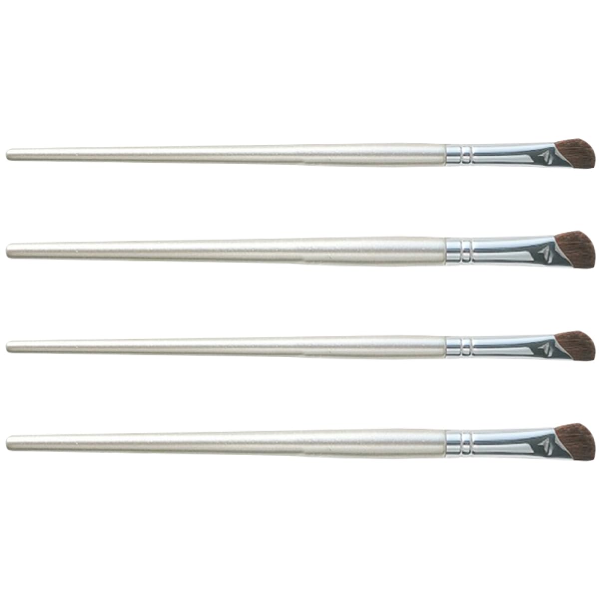 MAGICLULU 5 Set Di Pennelli Per Ombretti Angolati Per Il Contorno Del Naso E Levidenziazione Strumento Di Trucco Sicuro Per Una Facile Applicazione 4 Pezzi * 5