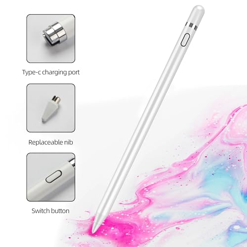Image of ProElite Active Stylus Pen for iPads and Android Tablets, Stylus for Samsung Tab, Lenovo Tab, Xiaomi, Redmi, etc