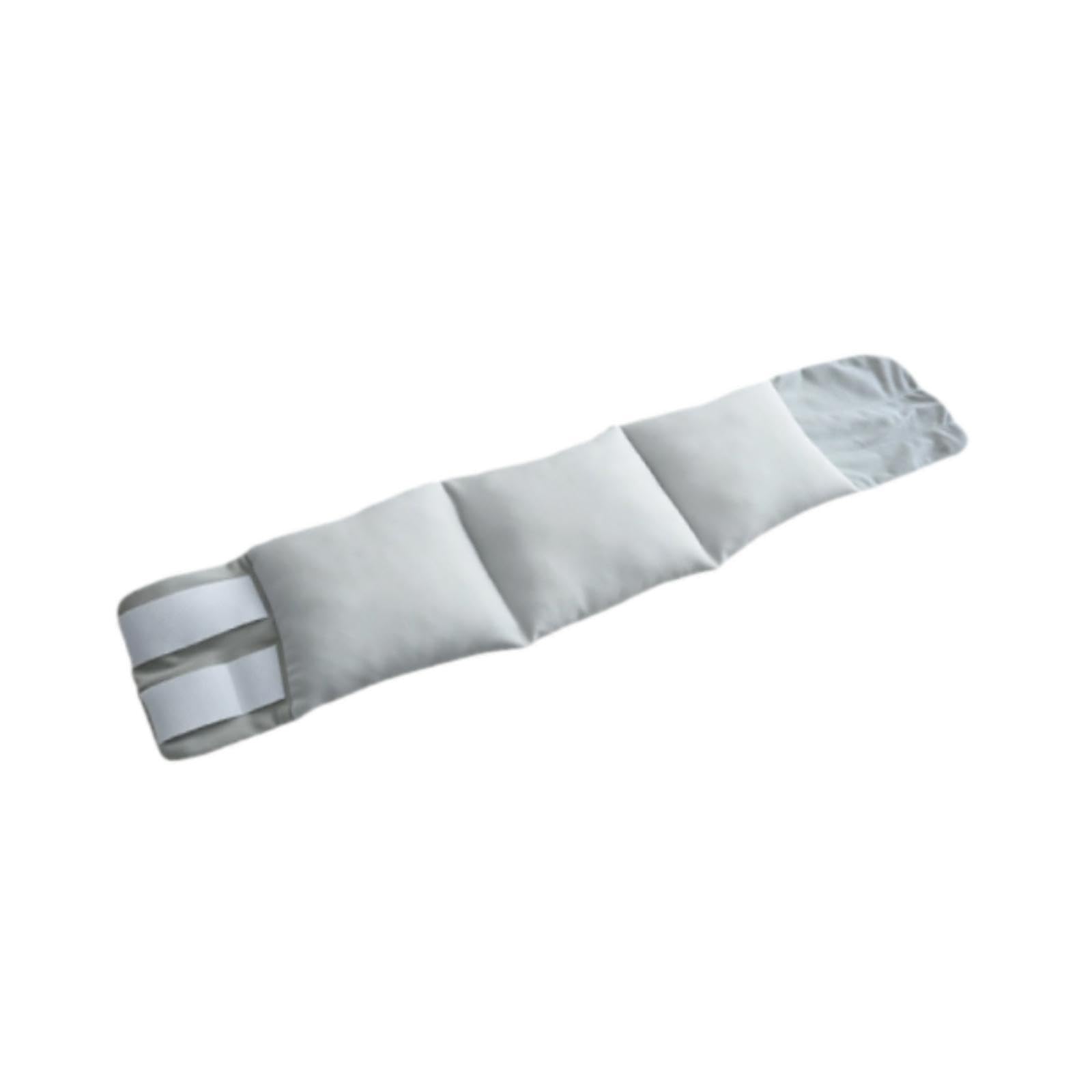 Coussin de soutien lombaire gris de type ceinture pour la nuit