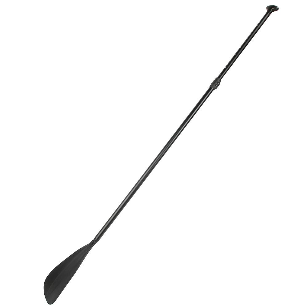 Tbest Pagaia telescopica per pagaia in Alluminio Removibile Pagaia Removibile Stand up Paddle per Kayak da Surf, Nero