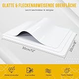 Magnetyczna mała tablica suchościeralna na lodówkę, 30 x 20 cm, mini magnes, biała tablica do domowej kuchni, łatwe czyszczenie, planer rodzinny, wymazywalna tablica z przypomnieniami, do lodówki, 3