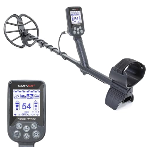 Per principianti ed esperti Nokta Makro Simplex+ (Nokta Simplex Plus) - Rilevatore di metallo, P68, completamente impermeabile