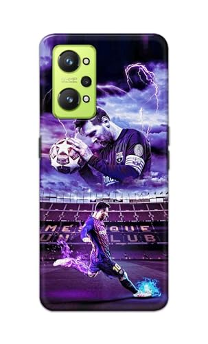 Image of Printed Hard Back Cover Case for Realme GT Neo 3T 5G Back Cover (Famous Football Player) -1111