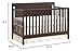 Oxford Baby Lazio 4-in-1 Convertible Baby Crib, Espresso Brown, GreenGuard Gold Certified