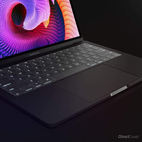 Uppercase Ghostcover® Premium Ultra Thin Keyboard Cover Protector, For 2021 2022 2023 M1/M2/M3 Pro/Max Macbook Pro 14/16 A2442 A2485 A2779 A2780,M2 Macbook Air 13/15 A2681 A2941,Us Ansi Layout,Clear thumb #2