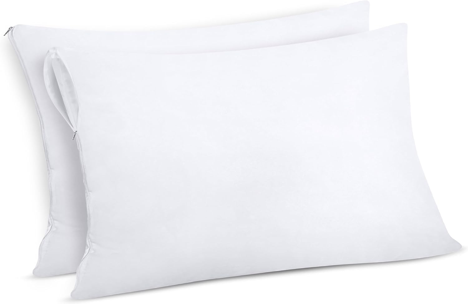 Utopia Bedding Waterproof Zippered Pillow Protectors (50 x 90 cm) - Pack of 2 - Anti Bed Bug and Dust Mite Proof Pillow Encasement โ image 1