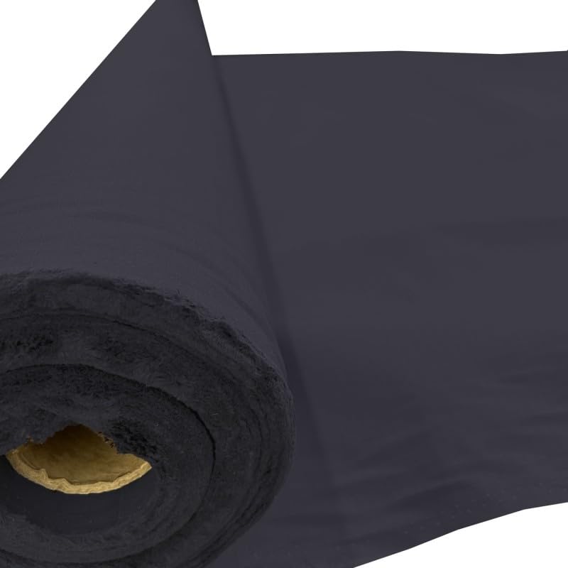 EU Fabrics Dry Waxed Clearance Fabric | Water Repellent Lining Material for Sewing and Crafts | Traditional Wax Fabric for Car, Boats and Outdoor Covering (Rip Stop Admiral Blue, 1 Metre x 150cm)