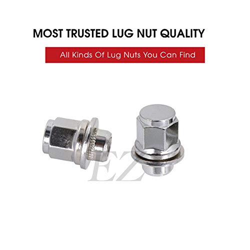 Miniatura 4 de 24 piezas Mag Lug Nuts para Toyota Factory Wheels On 12x1.25 Nissan Compatible Studs Car Truck