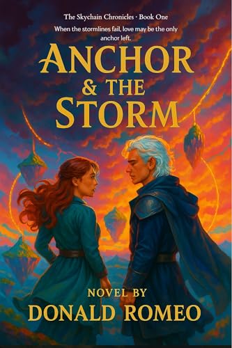 Anchor & The Storm: A Lush Epic Fantasy Romance of Floating Islands and Forbidden Bonds (Skychain Chronicles Book 1)