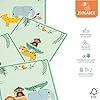 WOOMAX - Torre Animales de Madera, Zookabee, Incluye Tarjetas y Bolsa almacenaje Tela, Juego Equilibrio, Safari, Apilables, para bebés 24 Meses, Juguetes niños 2 años, Juegos educativos, FSC (47568) #4