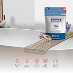 Deep Relaxation Bath Salt 128 Ounces Epsom Salt with Natural Lavender Essential Oil Plus Vitamin C in BPA Free Pouch - Image 3