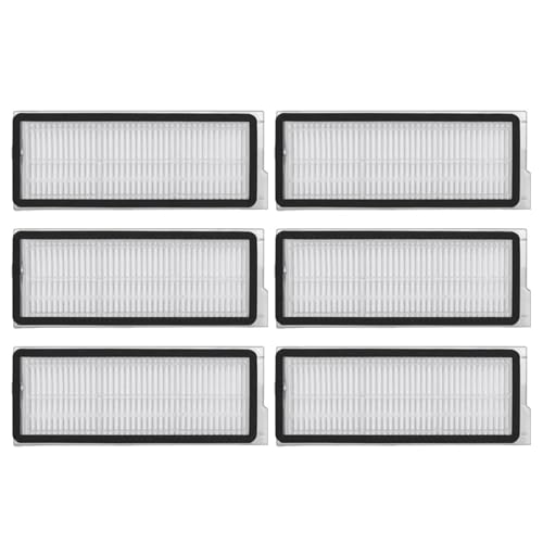 PCCPGVDMV(�����ȓX) �ɓK��Roborock Q Revo Pro SQ Maxv Plus ���{�b�g�|���@�p�����p�t�B���^�[�A�N�Z�T���[ HEPA�t�B���^�[ �t�B���^�[(6PCS Filters)