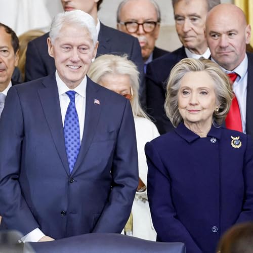 Epstein files: why is Trump defending the Clintons?