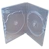 Amaray 2 Disc DVD case clear 50 pack