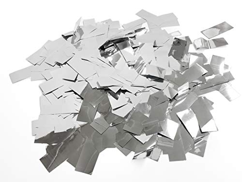 Image of Confetti Sky [6 Pack] 12 Inch Confetti Cannons | Silver Confetti Poppers for Wedding Celebration, Birthday Party, Pranks, Graduation, Christmas Eve and New Year Celebration