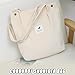 Imagen de OUDQFCJ Gran Bolso Tote Mujer Shopper Bolsa de Tela Corduroy Bolso de Hombro Ultraligero Moda Bolsa de Tela para Uso Diario Trabajo Oficina Escuela