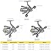 Karlak Dual Handle Reel 5.2:1 Gear Ratio 7+1 Bearing Left Right Hand Fishing Reel