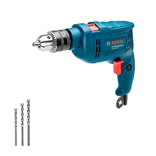 Bosch Furadeira de Impacto GSB 550 RE 550W 127V com 3 Brocas