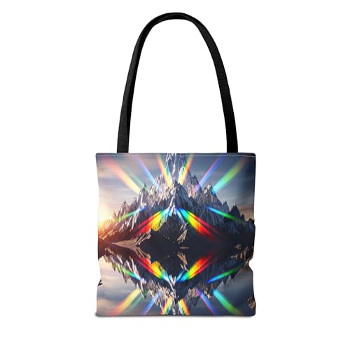 Premium Crystalline Mountain Tote Bag with Reinforced Stitching, 13 or 16 Inch2