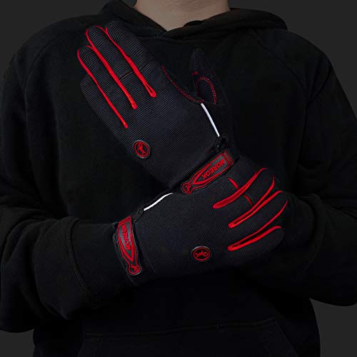 image for MOREOK Cycling Gloves Full Finger Winter Bike Gloves 5MM SBR+Liquid Ge