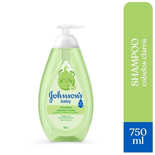 Johnson's Baby Shampoo Para Bebê Para Cabelos Claros, 750ml