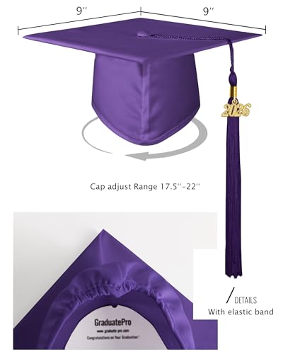 Image of GraduatePro Kindergarten Graduation Cap and Gown Class of 2026, Preschool Kids Ceremony Party Gift