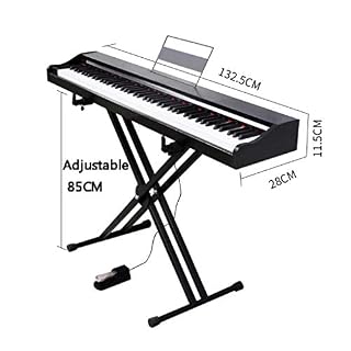 yankai 88 Clavier Électronique Portable Piano Électrique Portable, Piano Électrique Droit Domestique, Support Pliant… - Les Beatles, Paul McCartney, John Lennon, RIngo Starr, George Harrison yankai 88 Clavier Électronique Portable Piano Électrique Portable, Piano Électrique Droit Domestique, Support Pliant… – Image 6