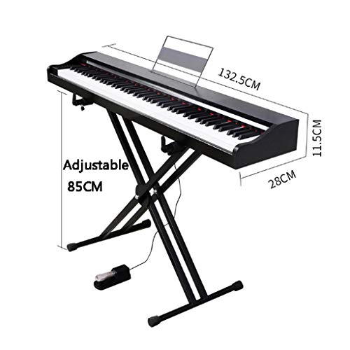 yankai 88 Clavier Électronique Portable Piano Électrique Portable, Piano Électrique Droit Domestique, Support Pliant… - Les Beatles, Paul McCartney, John Lennon, RIngo Starr, George Harrison yankai 88 Clavier Électronique Portable Piano Électrique Portable, Piano Électrique Droit Domestique, Support Pliant… – Image 7
