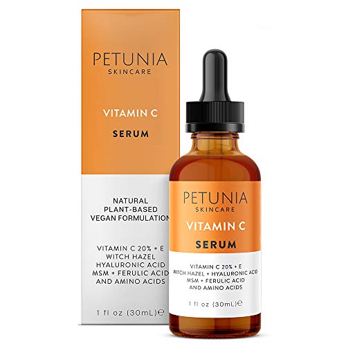 Vitamin C Serum for Face 20% with Hyaluronic Acid and Ferulic Acid, Anti