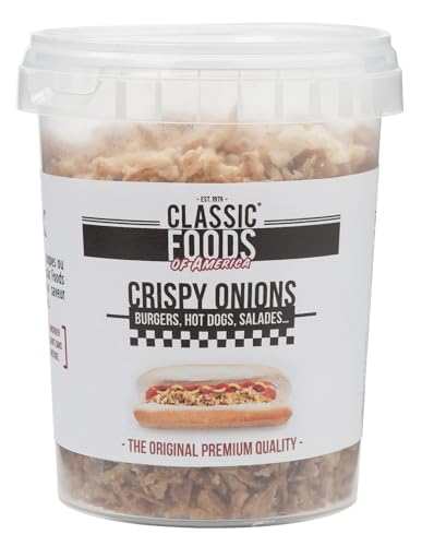 Classic Foods of America - Oignons Frits, Pot 150 g