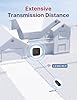 X-Sense Smart Mailbox Alarm, Wireless Long Range Mailbox Alert, Mailbox Sensor with SBS50 Base Station for Delivered Mail, SMA11