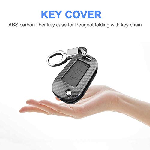 Azurely - Chiave auto in fibra di carbonio per