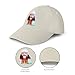 Disney Men's Standard Adult Baseball Cap, UP, Carl Fredricksen Adjustable Dad Hat, Khaki, ONE Size