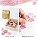 120Pcs Pink Cherry Blossoms Stickers with Gold Foil,Flower Envelope Seal Stickers,1 inch Gift Sealing Sticker for Baby Shower Birthday Wedding Graduation Party Favors