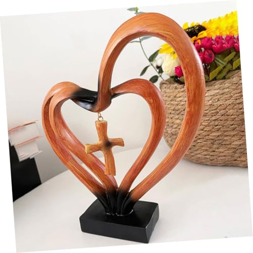Statue de coeur romantique PRETYZOOM pour rajeunir une table vide