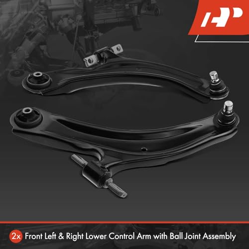 A-Premium 2 x Front Lower Control Arm, with Ball Joint & Bushing, Compatible with Nissan Rogue 2008-2013, Rogue Select 2014-2015 - Image 4