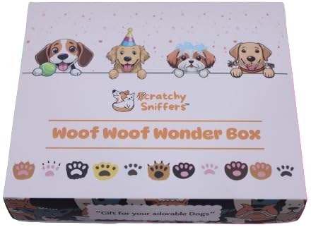 Woof! Woof! Wonder Box Elite || Gift for Dogs|| Fun Toys for Dogs || Best Rakhi Gift for Any Dog (B0D4B6N56Y) Amazon Price History, Amazon Price Tracker