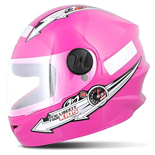 CAPACETE FECHADO PRO TORK LIBERTY FOR KIDS SOLID ROSA TAM. 54