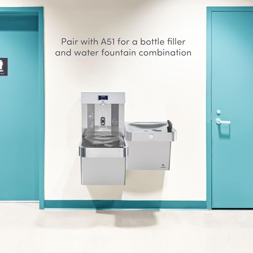 Image of Avalon Wall Mounted Water Fountain with Bottle Filling Station, Sensor Dispensing, Self Cleaning, Digital Bottle Counter Display, ADA Compliant