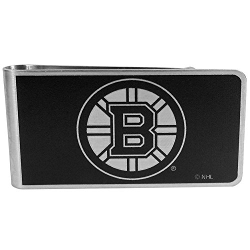 Image of Siskiyou NHL Unisex Black and Steel Money Clip