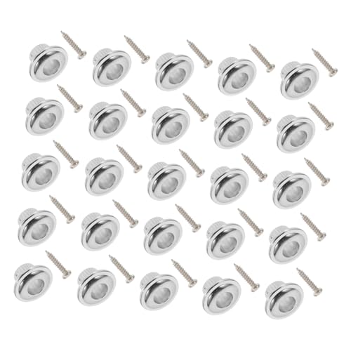 Vaguelly 18Sets String Guitar Head Pegs Metal Tuning Keys for Folk Guitar Accessories Easy to Install Replacement Pegs for Beginners and Professionals Durable and Reliable Design