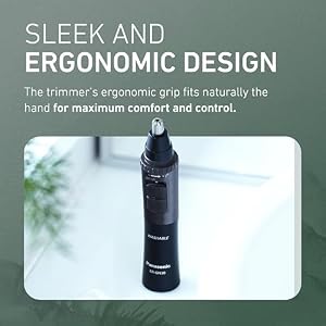 Panasonic Nose Hair Trimmer for Men, Ear Trimmer w/Vacuum Cleaning System — photo 6 of 6