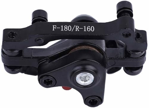 Image of Bicycle Mechanical Disc Brake Caliper | Front 180mm / Rear 160mm Rotor Compatible | Heavy-Duty Cycle Disc Brake for MTB, Road & Hybrid Bikes