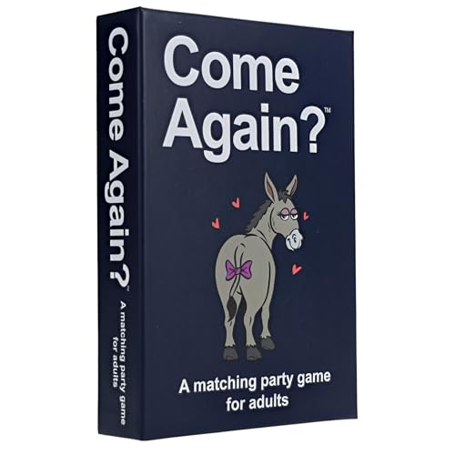 TDC Games - Come Again? Matching Card Game for Adults, Funny Party Game with Wordplay Humor, Easy-to-Learn Social Game for Game Night