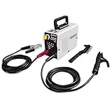 HANSNOK 130A Mini Stick Welder Super MINI Portable 110V ARC Welding Machine IGBT Inverter with Hot Start & Anti-Stick Small Welder for Beginners for 1/16